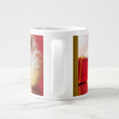 Hamster Kokolinka met kerstboom Jumbo Mok (Achterkant)