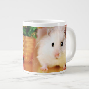 Hamster Kokolinka met kerstboom Jumbo Mok