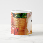 Hamster Kokolinka met kerstboom Jumbo Mok (Voorkant)