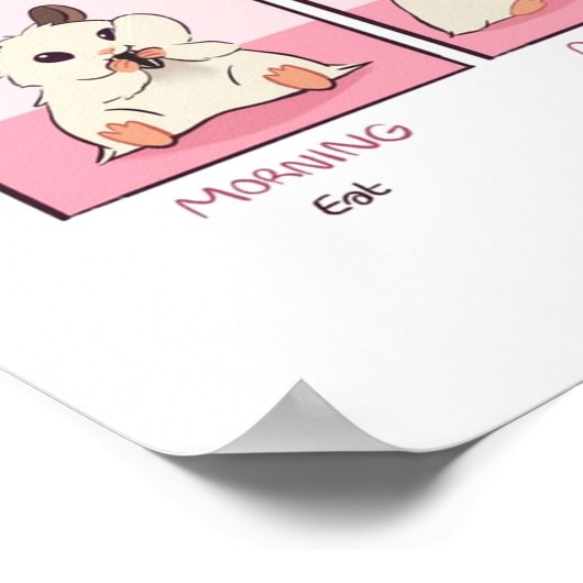 Hamster Life Poster (Hoek)