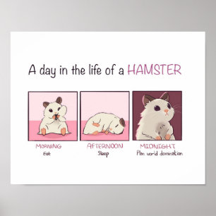 Hamster Life Poster