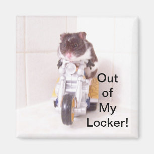 Hamster Locker Magnet Magneet