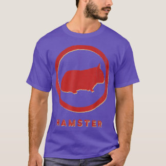 Hamster Lover  Retro Style Dier T-shirt