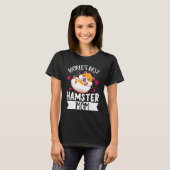 Hamster Ma Moederdag World Best Hamster Mam T-shirt (Voorkant volledig)