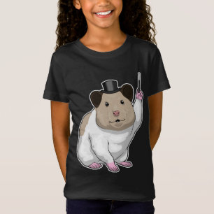 Hamster Magician Toverstaf T-shirt