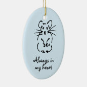  Hamster Memorial Ornament (Rechts)