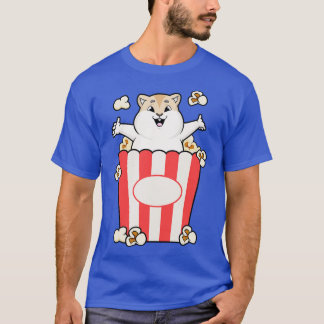 Hamster met Bag of Popcorn T-shirt