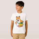Hamster met Bag.PNG T-shirt (Voorkant volledig)