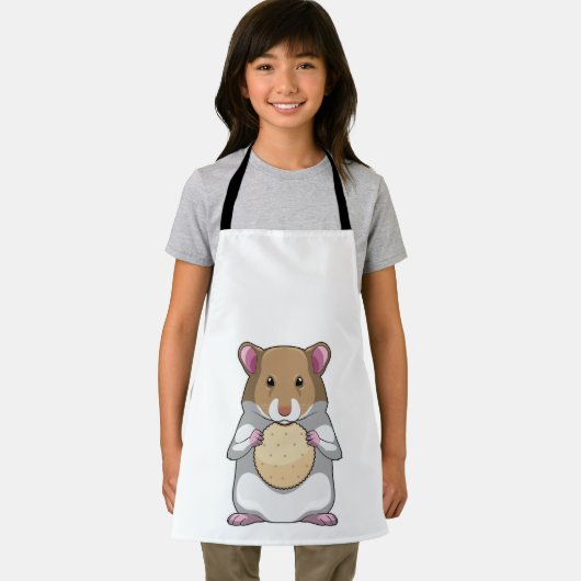 Hamster met Biscuit Schort (Insitu)