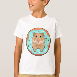 Hamster met Donut T-shirt