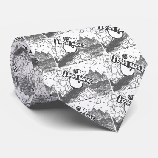 Hamster met een ATTITUDE Stropdas (Opgerold)