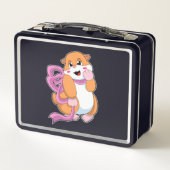 Hamster met lint (Achterkant)