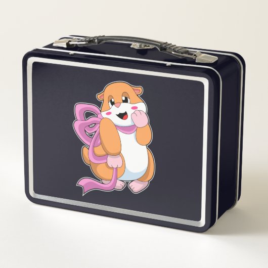 Hamster met lint (Achterkant)