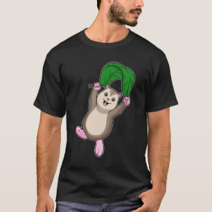 Hamster met parachute t-shirt