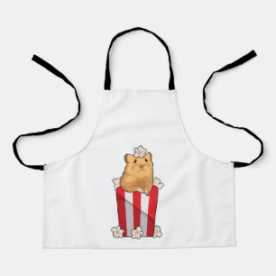 Hamster met Popcorn Schort