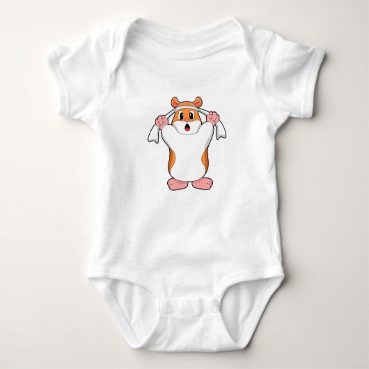 Hamster met Towel Romper (Voorkant)