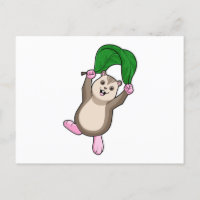 Hamster met valscherm