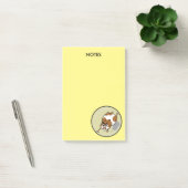 HAMSTER MIGNON EN BLOC - NOTES DE POST-IT DE BOULE (Bureau)