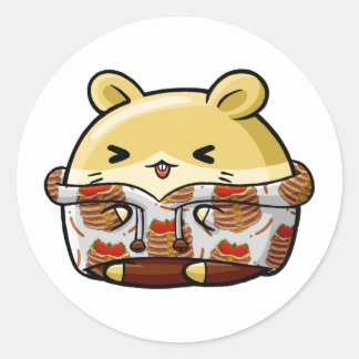 Hamster mignon en Sticker Sweat - shirt à capuche
