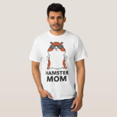 Hamster Mom Funny Hamster Mama  T-shirt (Voorkant volledig)