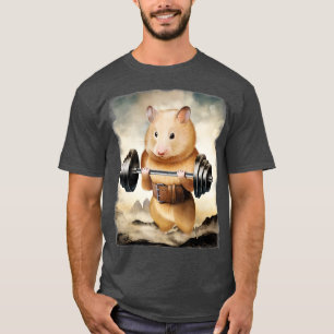 Hamster Muscle entraînement T-shirt haltère