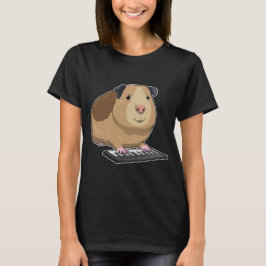 Hamster Musician Keyboard Music T-shirt