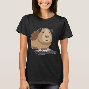 Hamster Musician Keyboard Music T-shirt