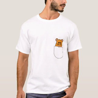 Hamster 'myham' in je zak t-shirt