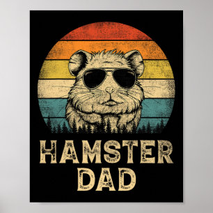hamster papa hamster liefhebbers papa vader & #; poster