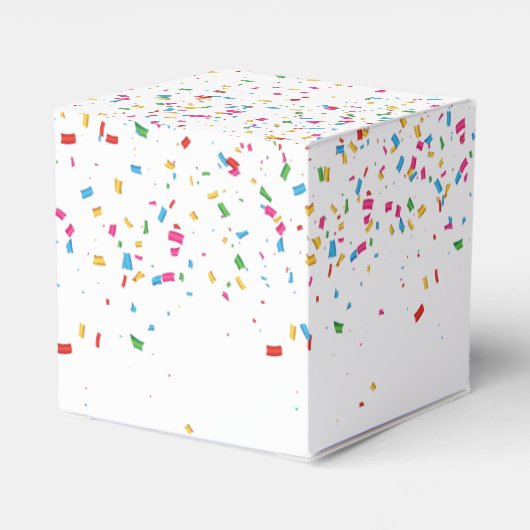 Hamster Parting - Dieren op Birthday Party Bedankdoosjes (Achterkant)