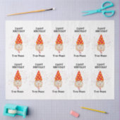 Hamster Parting - Dieren op Birthday Party Name Tissuepapier (Craft)