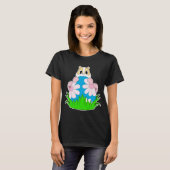Hamster Pasen paasei T-shirt (Voorkant volledig)