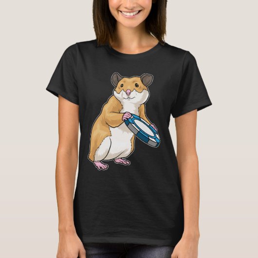 Hamster Poker chips T-shirt (Voorkant)