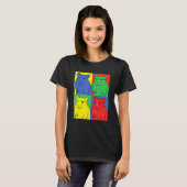 Hamster Pop Art - Retro Rodent T-shirt (Voorkant volledig)