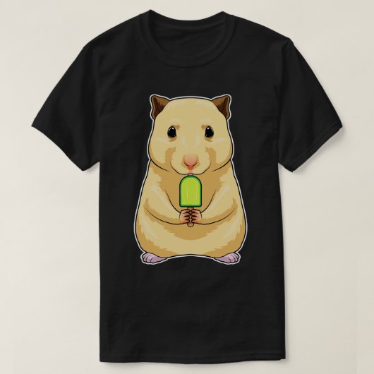 Hamster Popsicle T-shirt (Design voorkant)