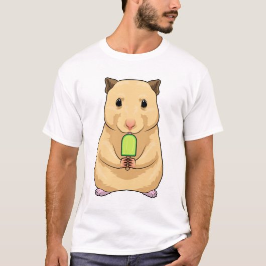 Hamster Popsicle T-shirt (Voorkant)