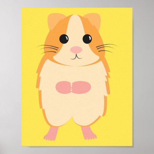 Hamster Poster (Voorkant)