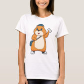 Hamster Postman Letter T-shirt (Voorkant)