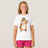 Hamster Postman Letter T-shirt (Voorkant volledig)