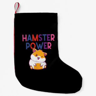 Hamster Power Cute Hamster Kleine Kerstsok