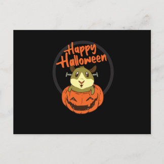 Hamster Pumpkin Happy Halloween Briefkaart