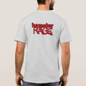 Hamster Rage Mannen T-shirt (Achterkant)