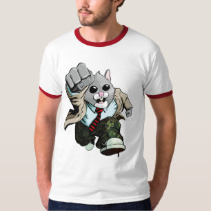 Hamster Rage Ringer T-shirt