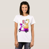 Hamster Scooter T-shirt (Voorkant volledig)