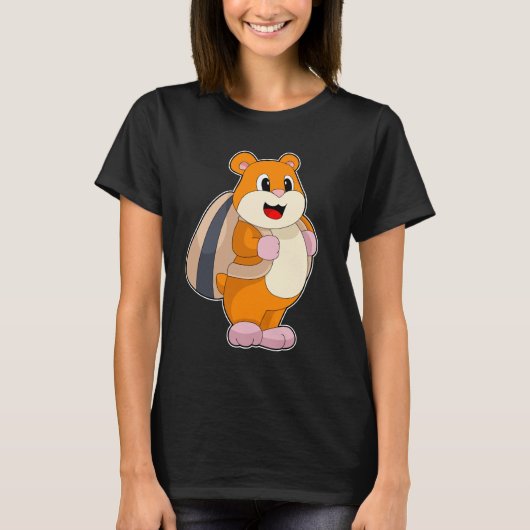 Hamster Seed Rugzak T-shirt (Voorkant)