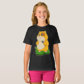 Hamster Singer Microfoon Muziek T-shirt (Voorkant volledig)