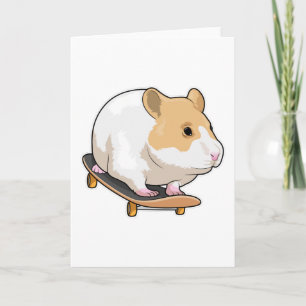 Hamster Skater Skateboard Kaart