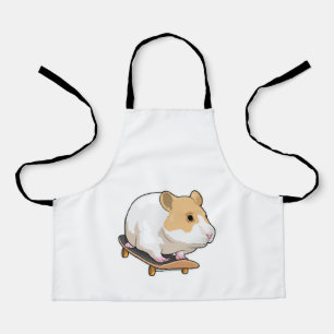 Hamster Skater Skateboard Schort