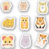 Hamster Stickers (Voorkant)
