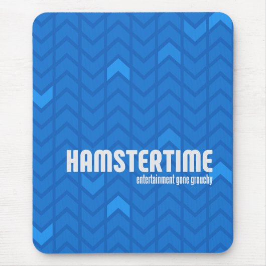 Hamster Time Mousepad - Verticaal Muismat (Voorkant)